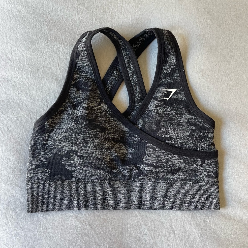Gymshark Camo Sports Bra